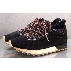 Frye Bryce Runner $250 Men's Sneakers Shoes Size Marked 8.5 US 9 Suede Black